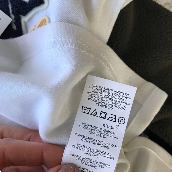 Ralph Lauren Iconic Crest Daisy Heart White Polo - Picture 10 of 12